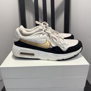 Nike Air Max SC Se Running Shoes Phantom Metallic Gold‎ Black Women's Size 8.5